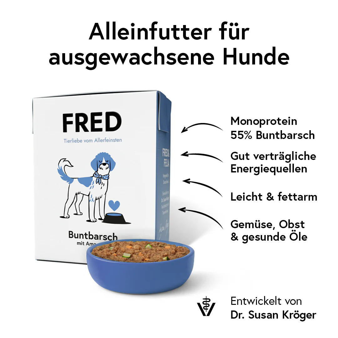 FRED Nassfutter - Buntbarsch mit Amaranth