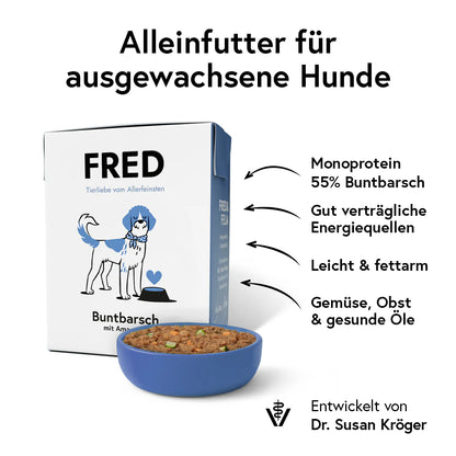 FRED Nassfutter - Buntbarsch mit Amaranth