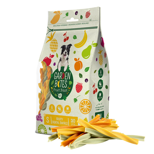 GARDEN BITES - Fruity Dental Swirls, S 30Stk