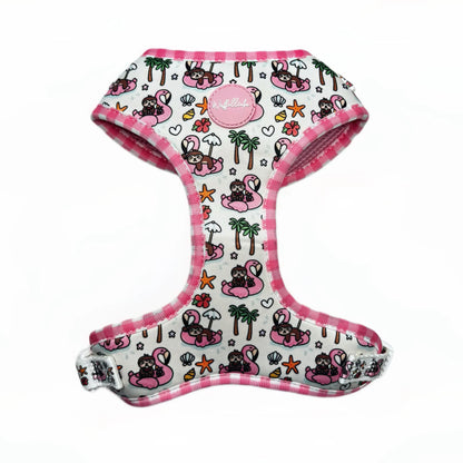 WUFFELLIEBE Geschirr- Lazy Flamingo