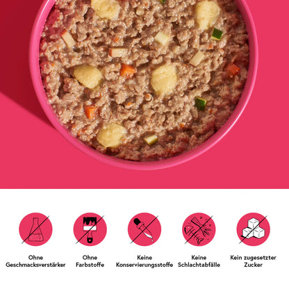 FRED Nassfutter - Schwein mit Spätzle