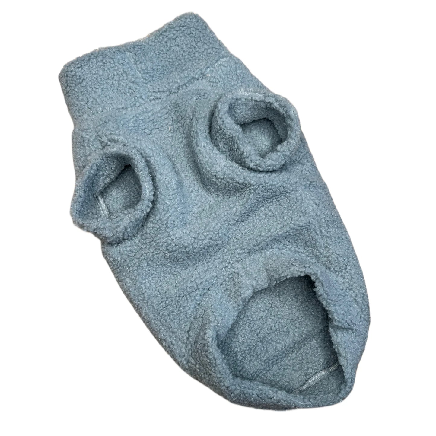 WUFFELLIEBE Hundepullover - dusty blue