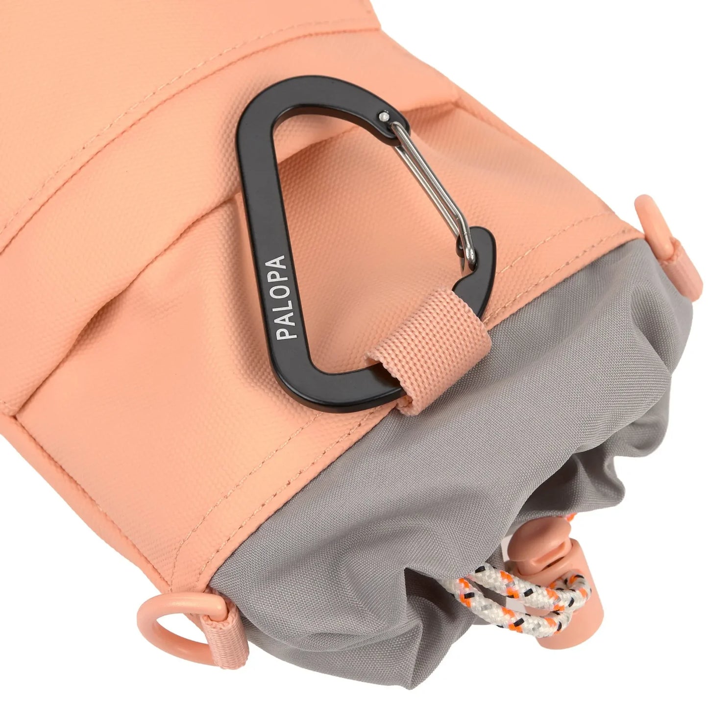 PALOPA - Flaschen- & Leckerlitasche Boudi, peach NEU