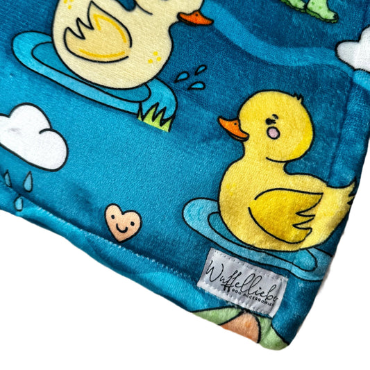 WUFFELLIEBE Kuscheldecke - You quack me up