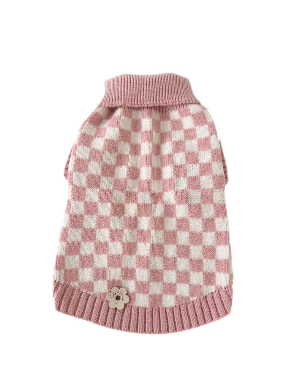 Katy&Grace - Pullover Cuddle Check, pink