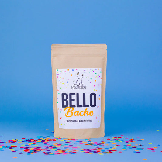 DOGGYBIRTHDAY - Backmischung für Hundekuchen