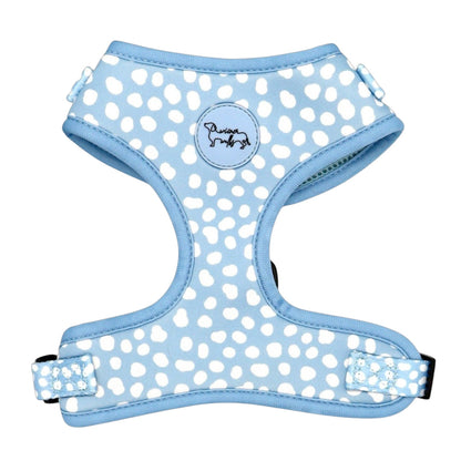 WIENER WALKS - Geschirr Blue White Dots