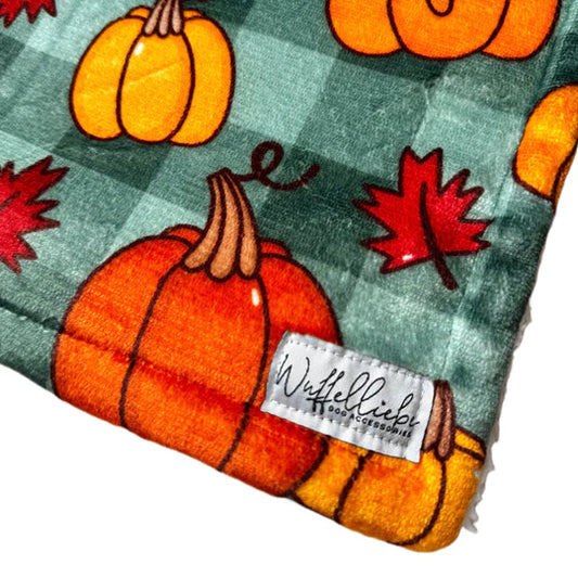 WUFFELLIEBE Kuscheldecke - Cosy Pumpkin Patch