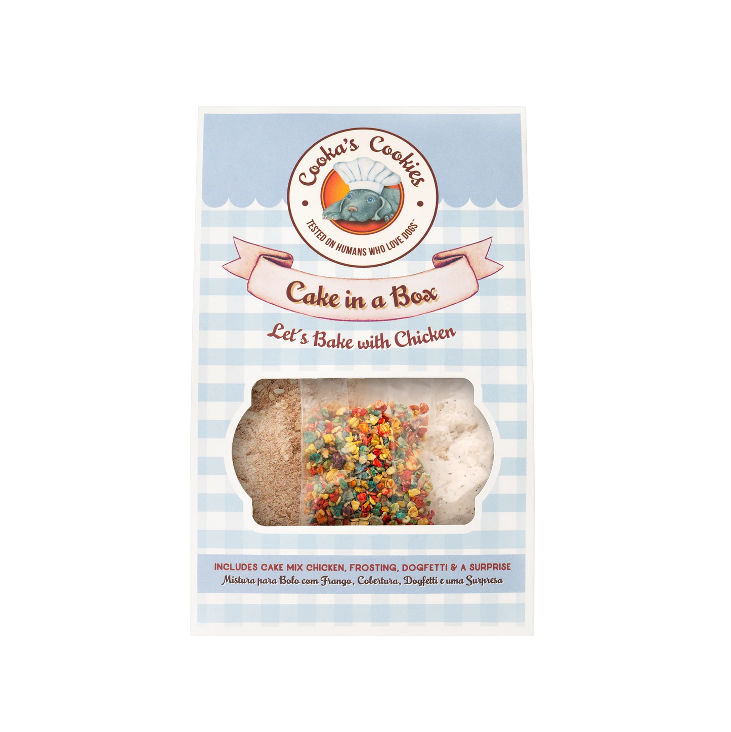 COOKAS COOKIES - Backmischung für Hundekuchen, Huhn