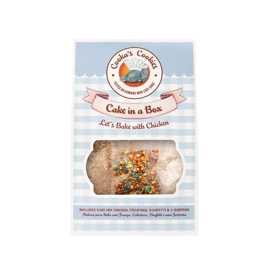 COOKAS COOKIES - Backmischung für Hundekuchen, Huhn