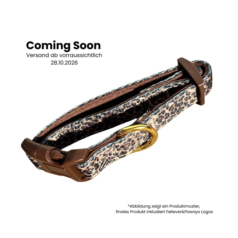 FELLEVER & PAWAYS Halsband - Chocolate Leo