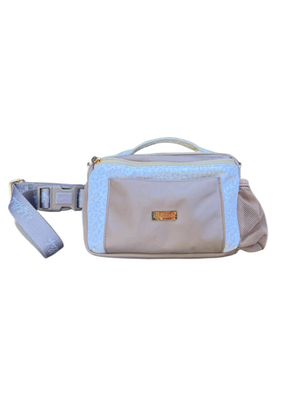 WUFFELLIEBE -ALL IN Walking Bag, LEO greige