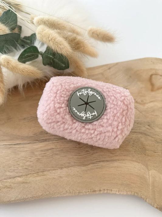 Katy&Grace - Kotbeutelspender Teddy, dusty rose