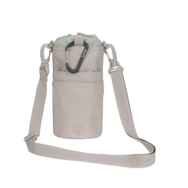 PALOPA - Flaschen- & Leckerlitasche Boudi, taupe