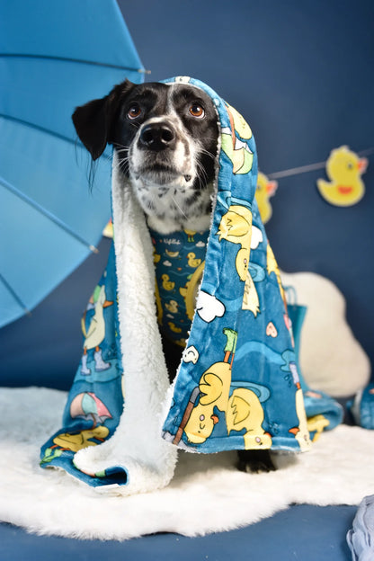 WUFFELLIEBE Kuscheldecke - You quack me up
