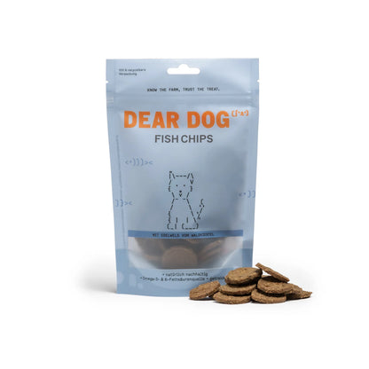 DEAR DOG - Fish Chips, 120g