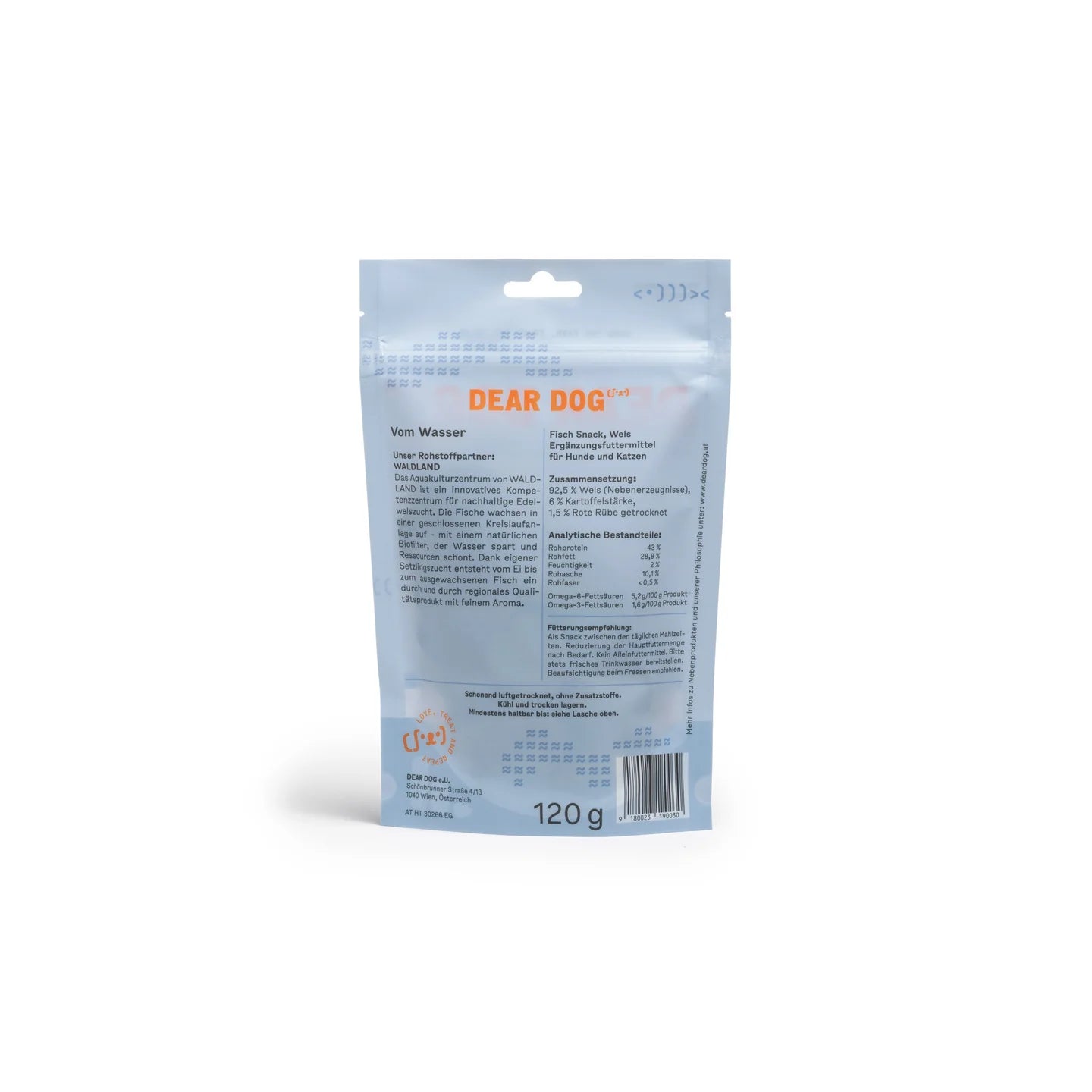 DEAR DOG - Fish Chips, 120g