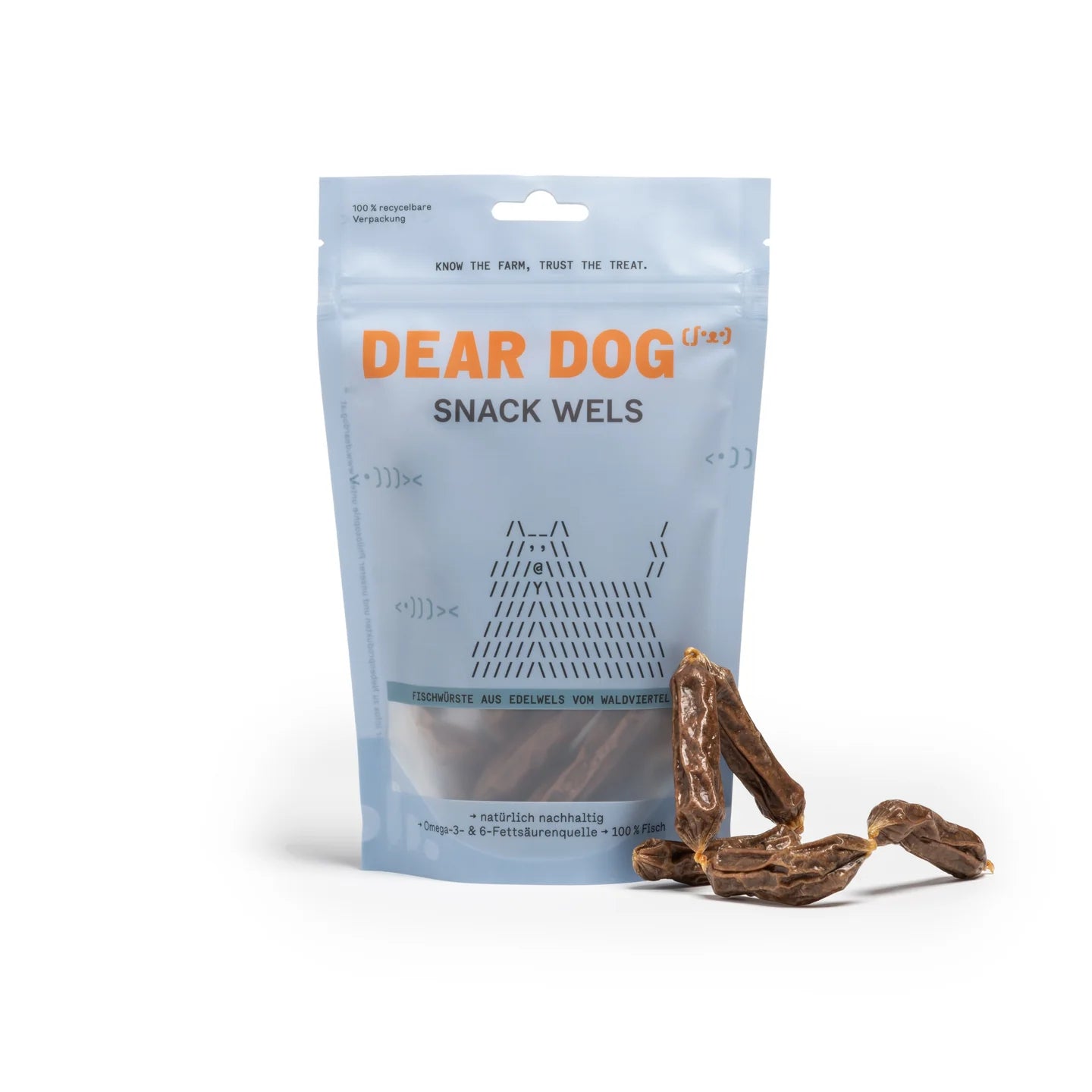 DEAR DOG - Snack Wels, 120g