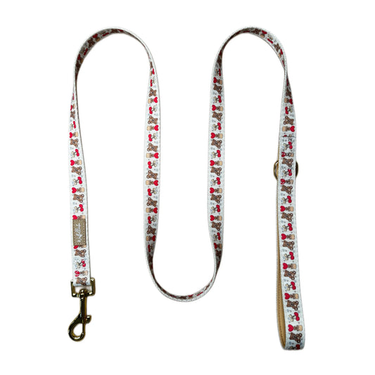 WUFFELLIEBE Leine - I love you Beary much