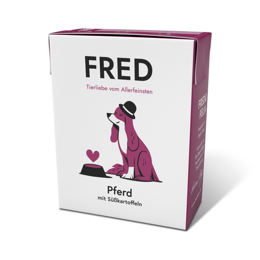 FRED Nassfutter - Pferd mit Süßkartoffeln
