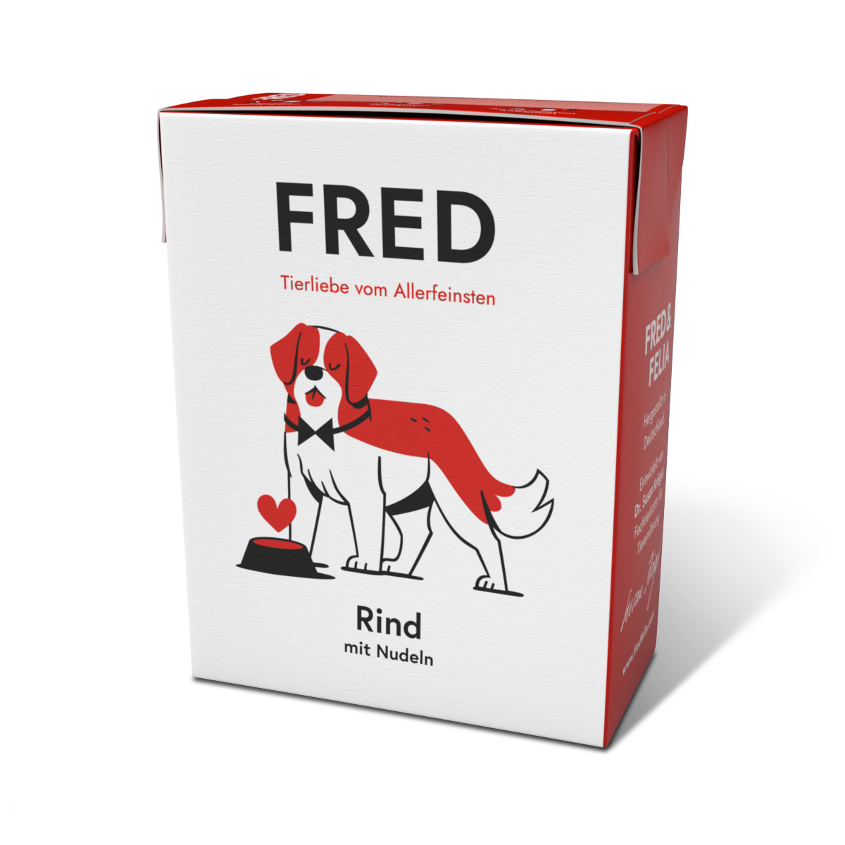 FRED Nassfutter - Rind mit Nudeln