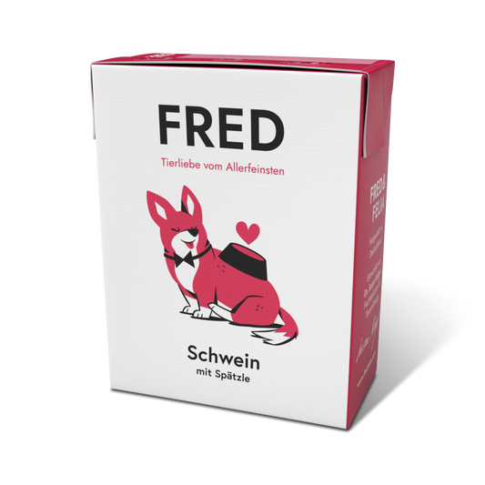 FRED Nassfutter - Schwein mit Spätzle
