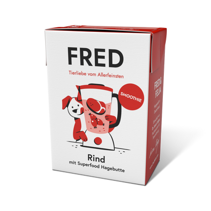 FRED Smoothie - Rind mit Hagebutte