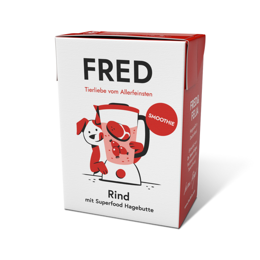 FRED Smoothie - Rind mit Hagebutte