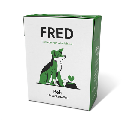 FRED Nassfutter - Reh mit Süßkartoffeln