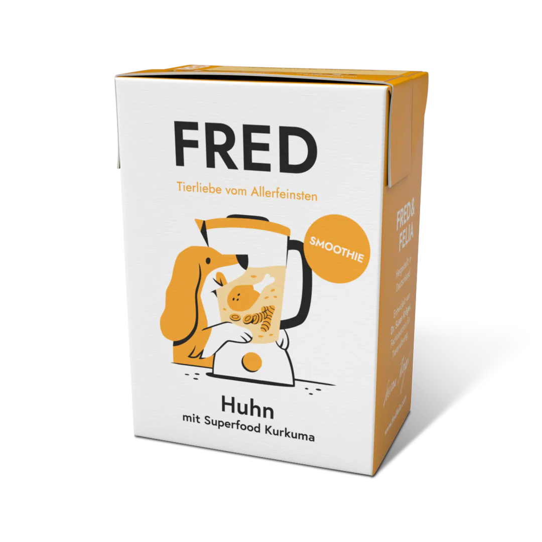 FRED Smoothie - Huhn mit Kurkuma