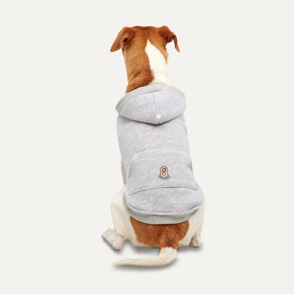 GOO-EEZ - Kangaroo Fleece Hoodie, grau