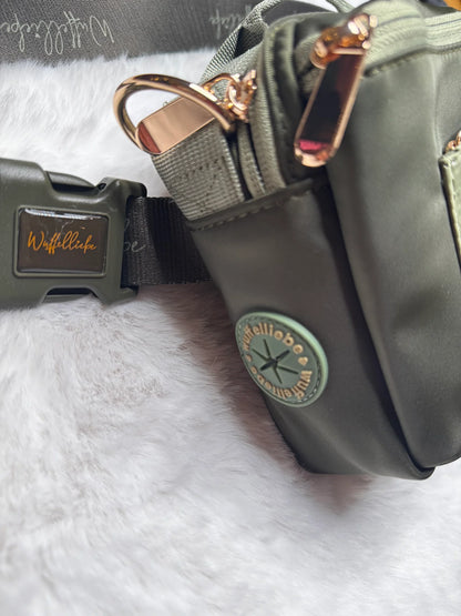 WUFFELLIEBE -ALL In Walking Bag, olive