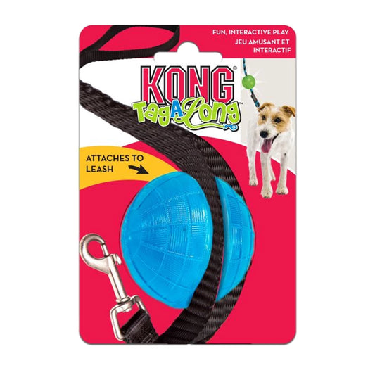KONG - TagALong Ball, blau