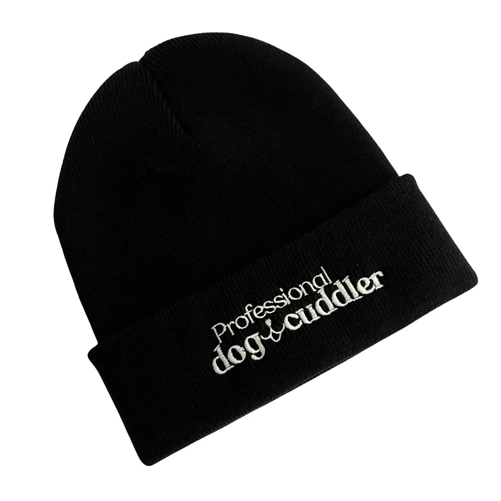 FELLEVER & PAWAYS - Haube "professional dog cuddler" schwarz