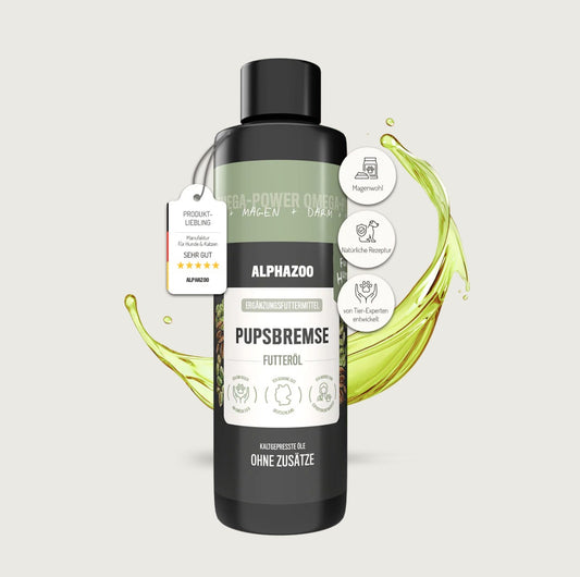 ALPHAZOO - Premium Öl Pupsbremse