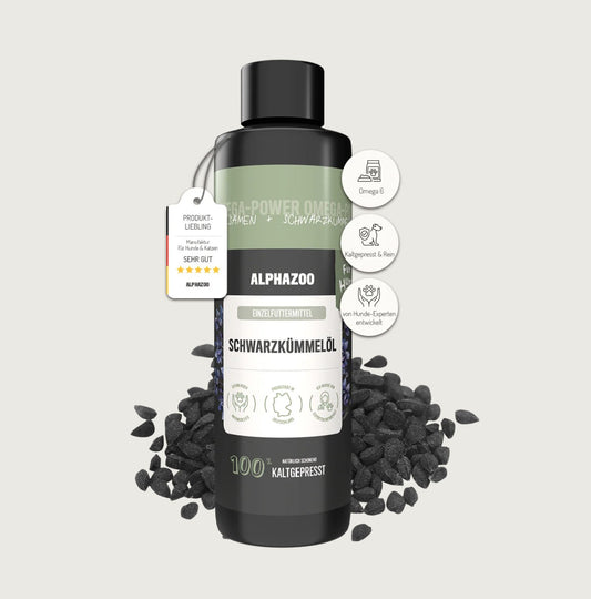 ALPHAZOO - Premium Schwarzkümmelöl 250ml