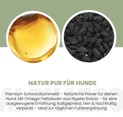 ALPHAZOO - Premium Schwarzkümmelöl 250ml