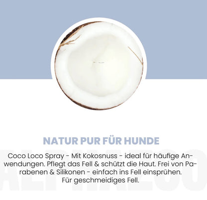 ALPHAZOO - Fellspray "Coco Loco" mit Kokosnuss