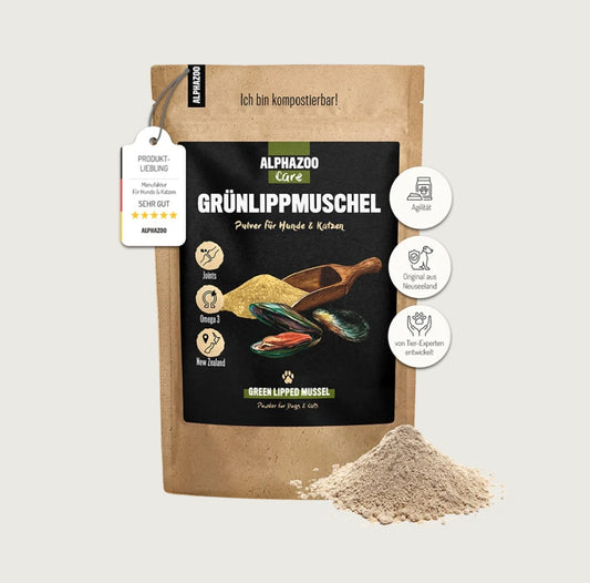ALPHAZOO - Grünlippmuschel-Pulver