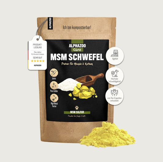 ALPHAZOO - MSM Schwefel-Pulver
