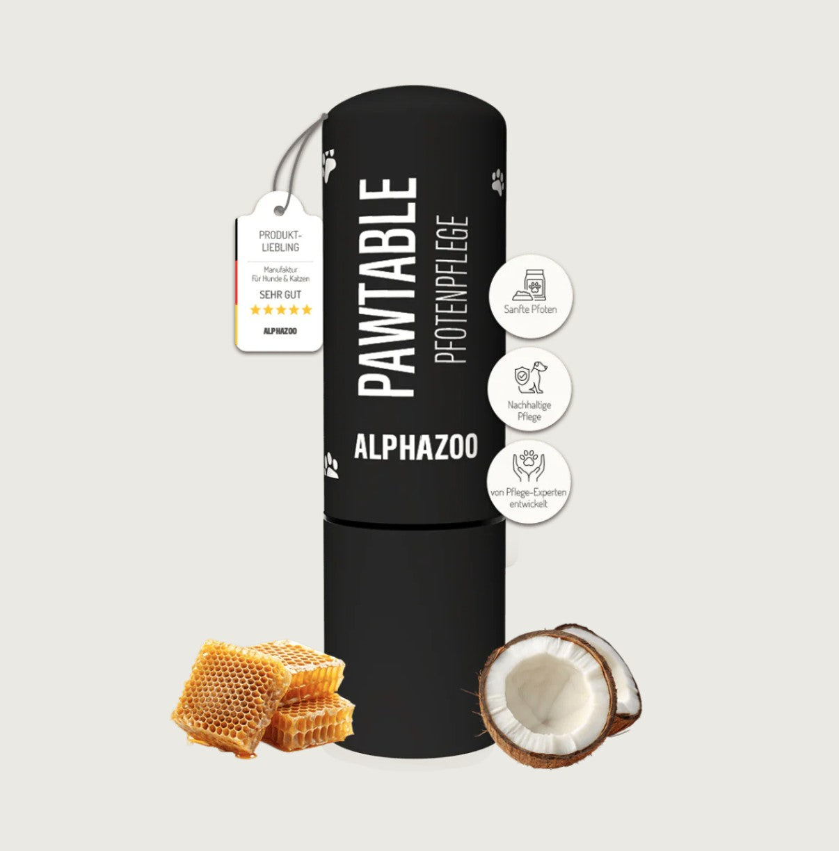 ALPHAZOO - Pfotenbalsam Stick Pawtable