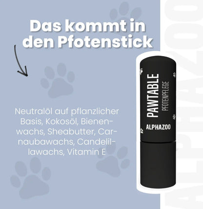 ALPHAZOO - Pfotenbalsam Stick Pawtable