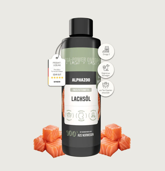 ALPHAZOO - Premium Lachsöl 250ml