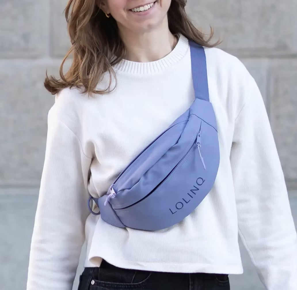 LOLINQ Crossbody Bag - Mavee, Soft Indigo