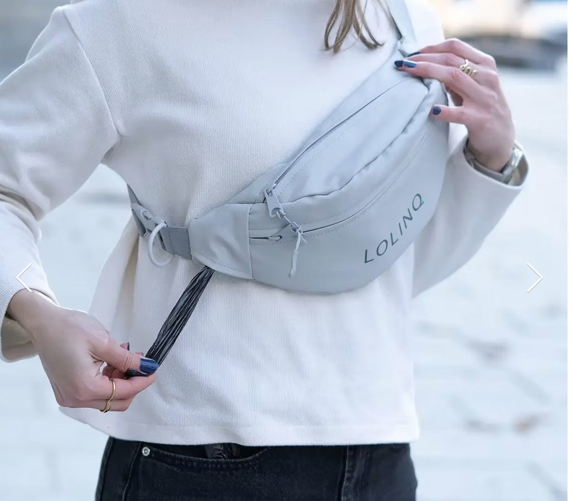 LOLINQ Crossbody Bag - Mavee, Moon Grey