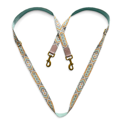 HEY LANA - Leine Premium, mint/orange