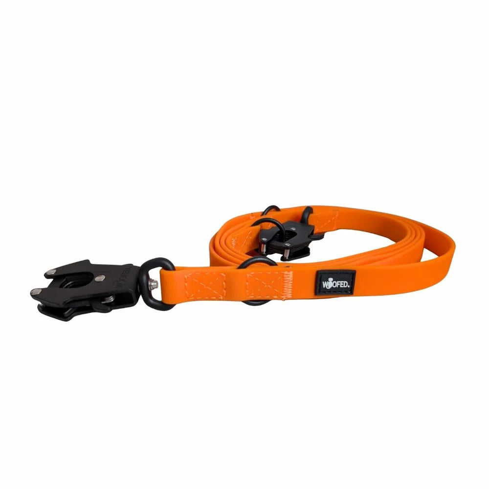 WOOFED - Leine Wooflex Tactical, sunset orange