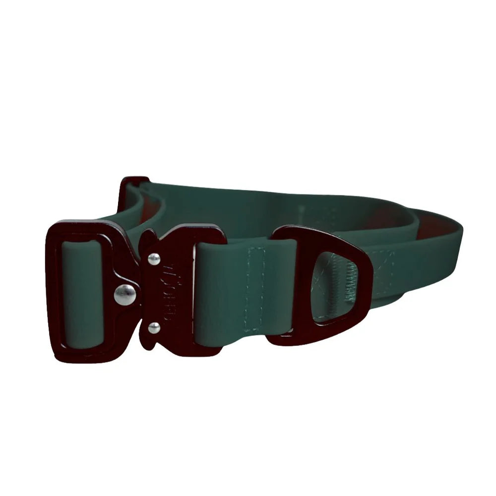 WOOFED - Halsband Wooflex Tactical, hunting green