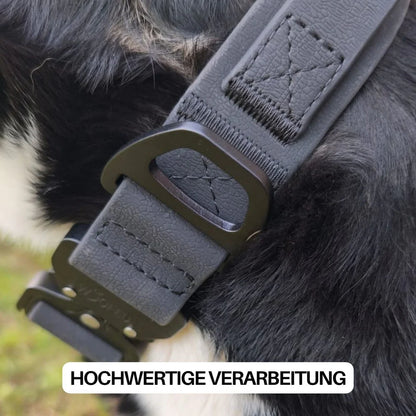 WOOFED - Halsband Wooflex Tactical, phantom black