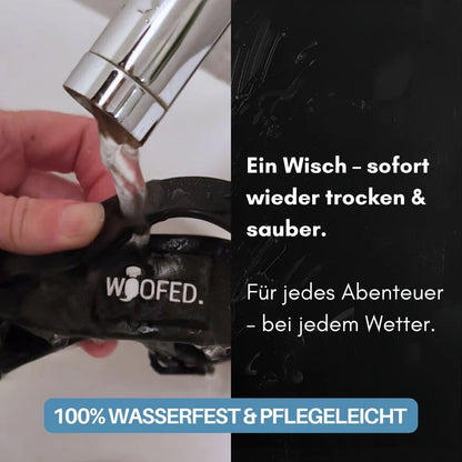 WOOFED - Halsband Wooflex Tactical, phantom black
